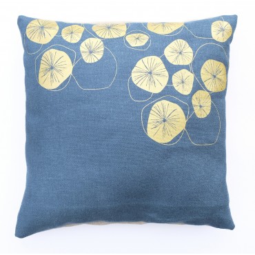 Housse de coussin LIN Marine